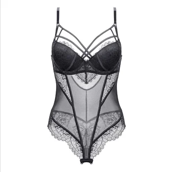 

Padded Bra Lingerie Sexy Corset Bustier Women Underwear Elasticity Transparent Straps Corset Waist Trainer Sleepwear Gothic