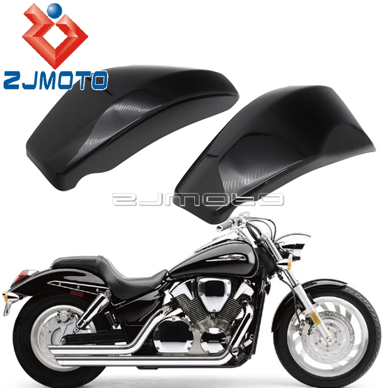 

Для Honda VTX 1300 R/Retro S/спицы C/Custom & T/Tourer 2003-2009 мотоцикл ABS пластиковый аккумулятор левый и правый боковые крышки ЗАЩИТА