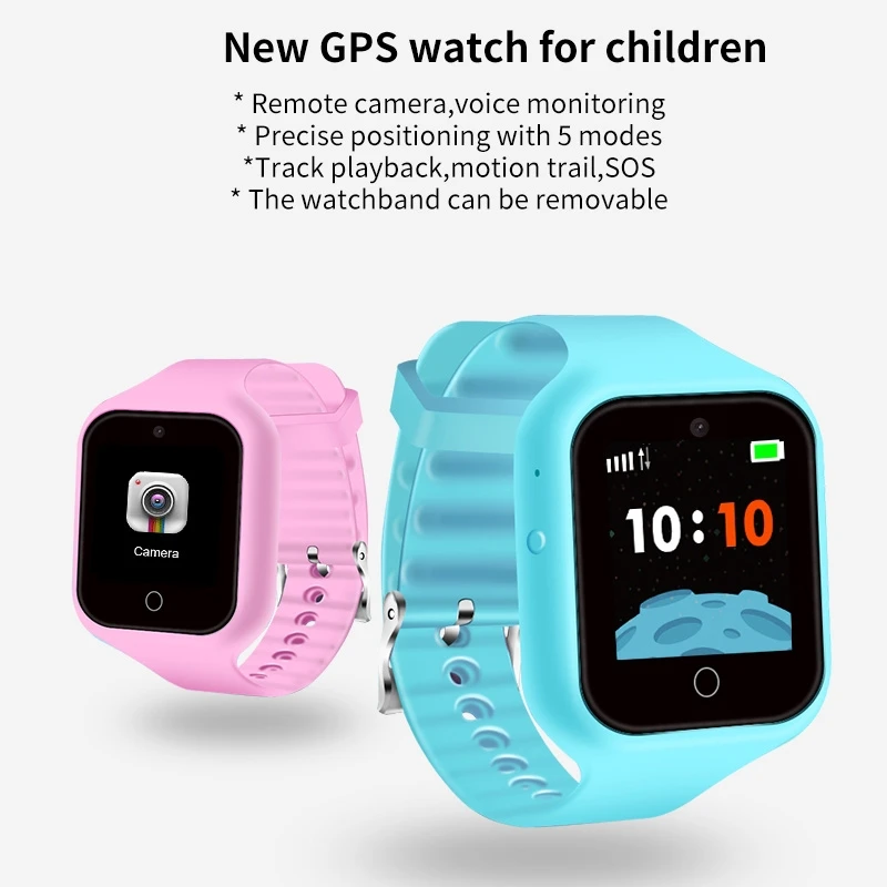  13 inch IPS Bildschirm GPS Tracker Smart Uhr für Kinder Wasserdicht unterstützung GPS/Micro SIM Kar