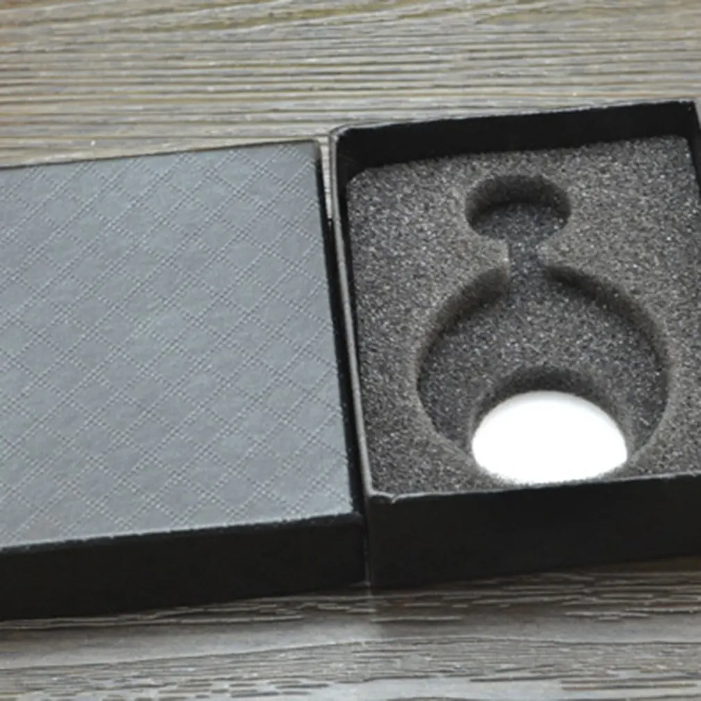 

New Pocket Watch Box Gift Box Pocket Watch Chain Necklace Box For Pocket Watch High Quality Wristwatch Box black