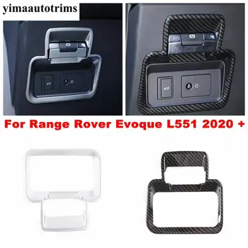

Electrical Park Handbrake Hand Brake EPB Button Cover Trim For Land Rover Range Rover Evoque L551 2020 Carbon Fiber / Matte
