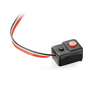 

Waterproof Electronic Switch with Buttons for Car ESCs EZRUN XERUN QUICRUN MAX8 MAX10 For 1/10 & 1/8 Cars