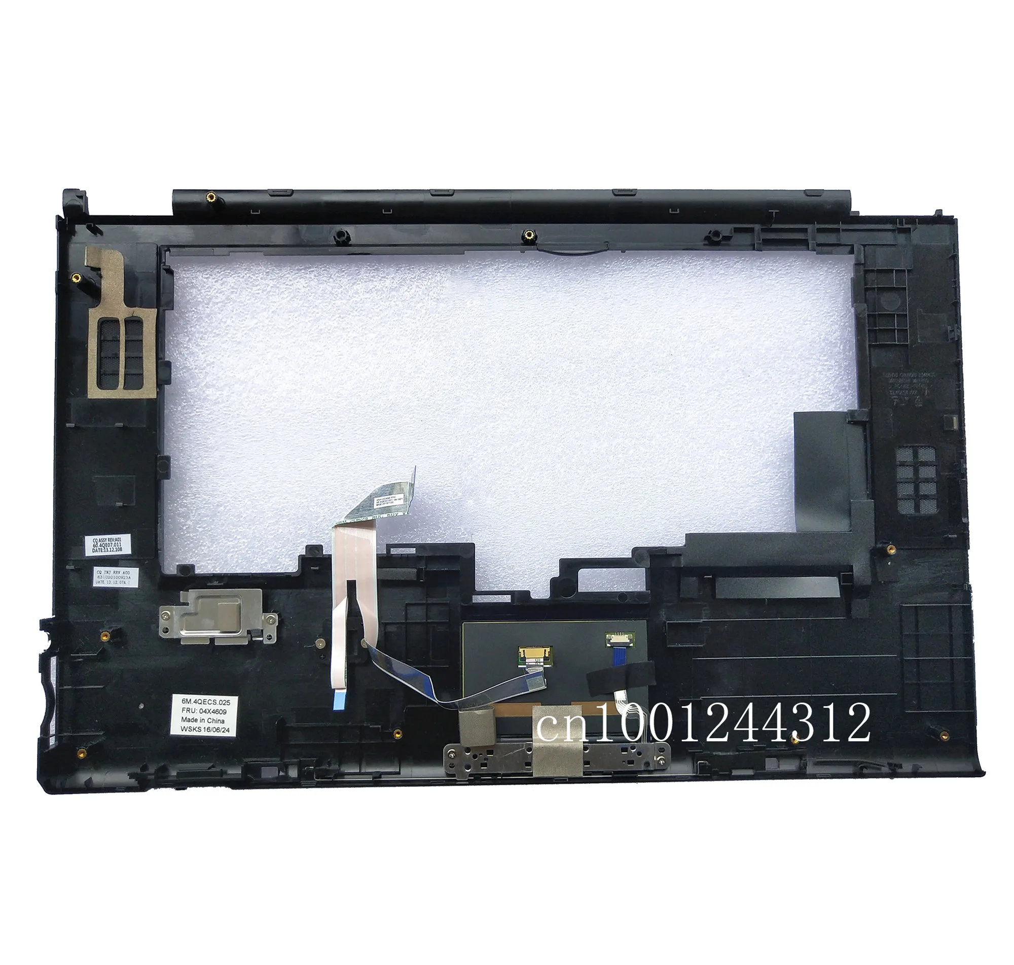Чехол для lenovo Thinkpad T530 T530i W530, верхняя часть корпуса с клавиатурой, рамка крышка/с отпечатков пальцев отверстие FRU: 04X4609