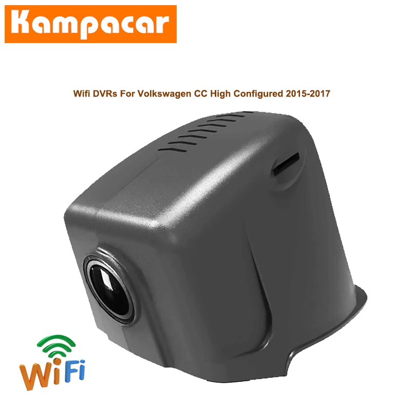Kampacar автомобильный Wifi видеорегистратор Dash камеры видео-Рекордеры для Volkswagen CC высокая конфигурация до два видеорегистратора Автомобильные видеорегистраторы