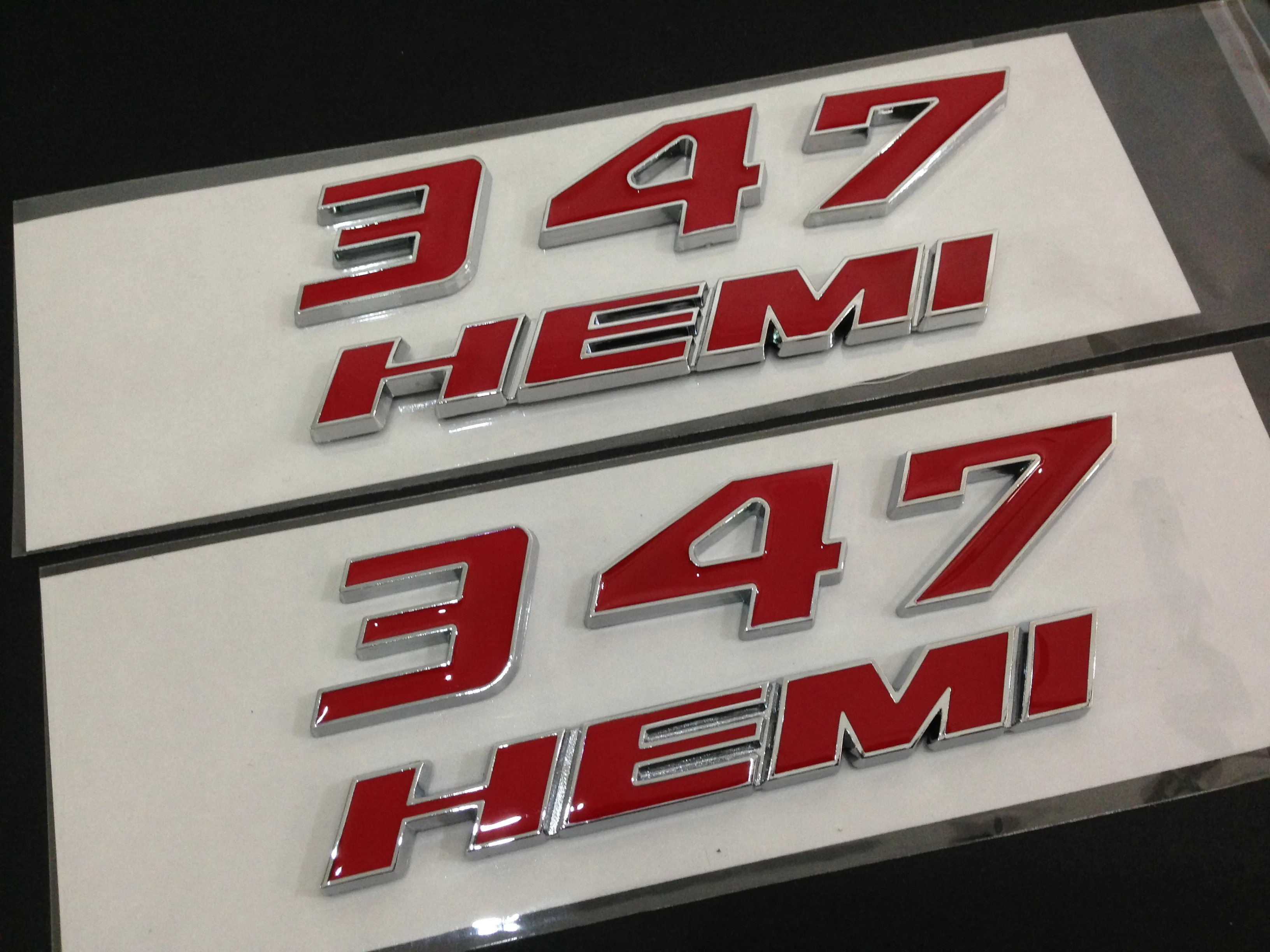 2x374 437 347 HEMI значок с эмблемой 3D L для Challenger переводная картинка 3D логотип для Зарядное устройство R-AM