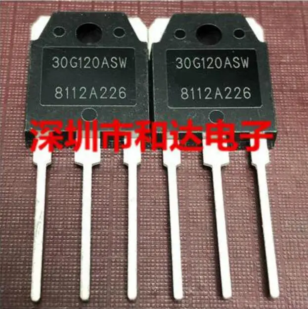 

Free shipping 10PCS 30G120ASW AP30G120ASW TO-3P 1200V 60A