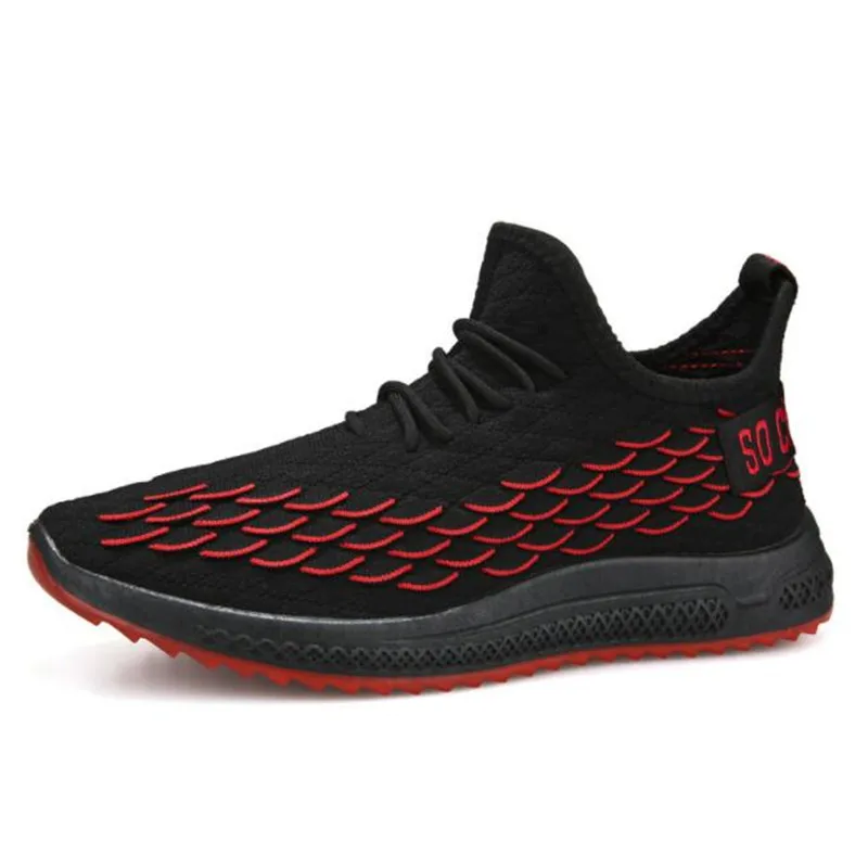 New Men Shoes Mesh Comfortable Breathable Lightweight Casual Wear-resistant Non-slip Sneakers Design Men Shoes
