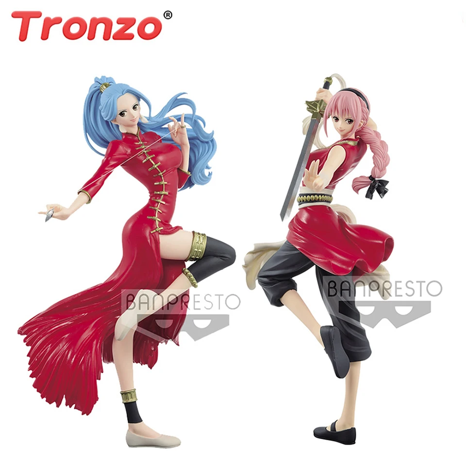 Tronzo Original Banpresto One Piece Treasure Cruise World Journey Vol 4 Vivi Rebecca Toys Model Figurals Brinquedos Action Figures Aliexpress