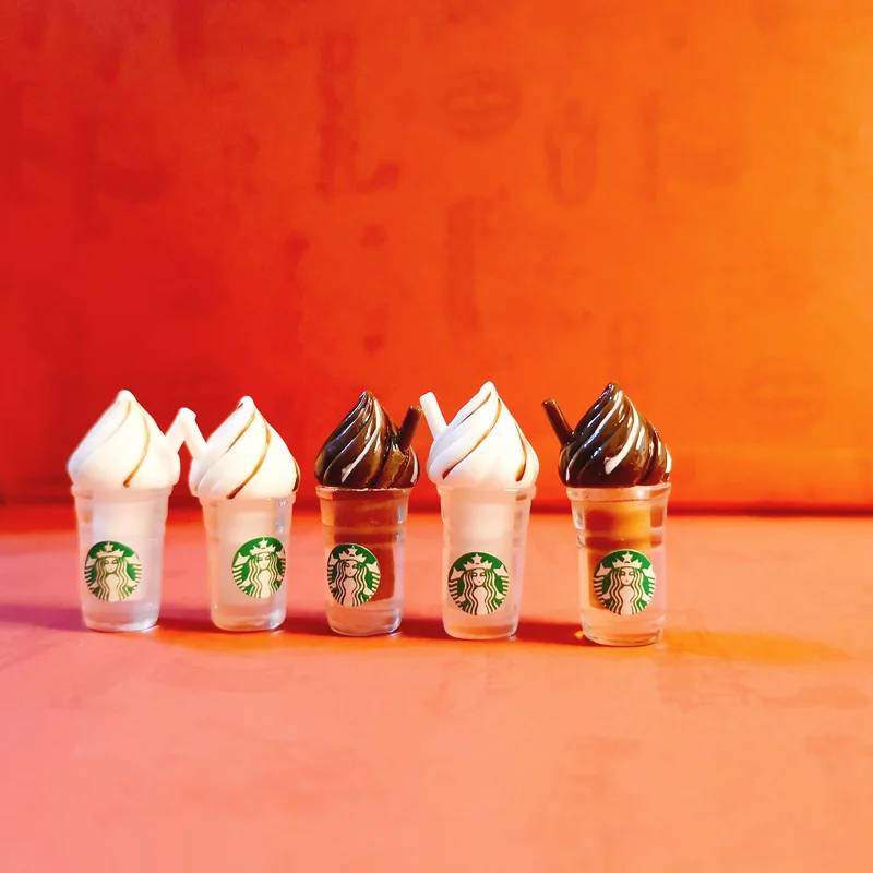 10 шт. Frappuccino/миниатюры искусственные напитки чашки/Искусственные бутылки/Сказочный Садовый Гном/Декор террариума/Декор кукольного дома