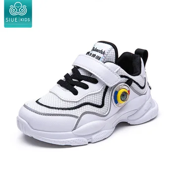 

Fashion girl's shoes 2020 spring new sports shoes children's running shoes solid soft sole breathable and antiskid