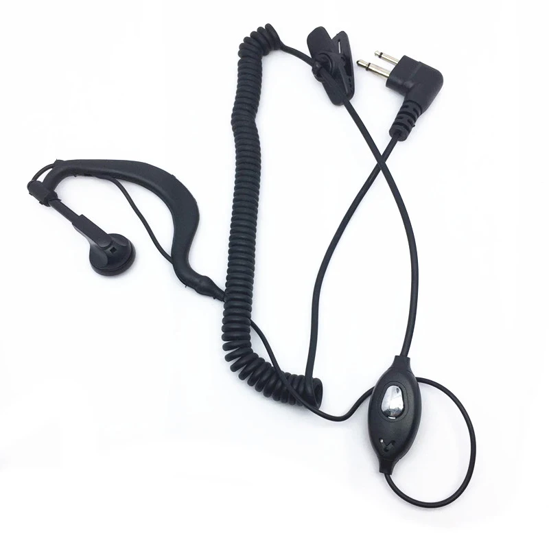 

5PCS Extension Curve Headphones for Motorola GP2000 GP88 HYT TC-500 TC600 TC620 radios