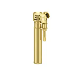 Chief Slim Brass Plating Oil Lighter Men Cigarette Lighter