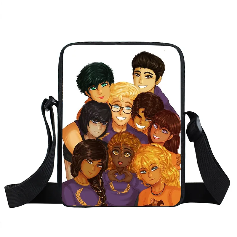 Сумка-мессенджер в стиле Перси Джексон, сумка-мессенджер для мальчиков и девочек, мини-сумка на плечо, детские школьные сумки, детские сумки через плечо