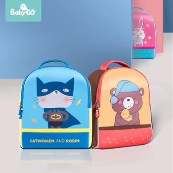 

BabyGo Baby Safety Harness Backpack Cute Cartoon Bear Children's Anti-Lost Bag With Leash For Boys Girls Toddler Kids Backpack