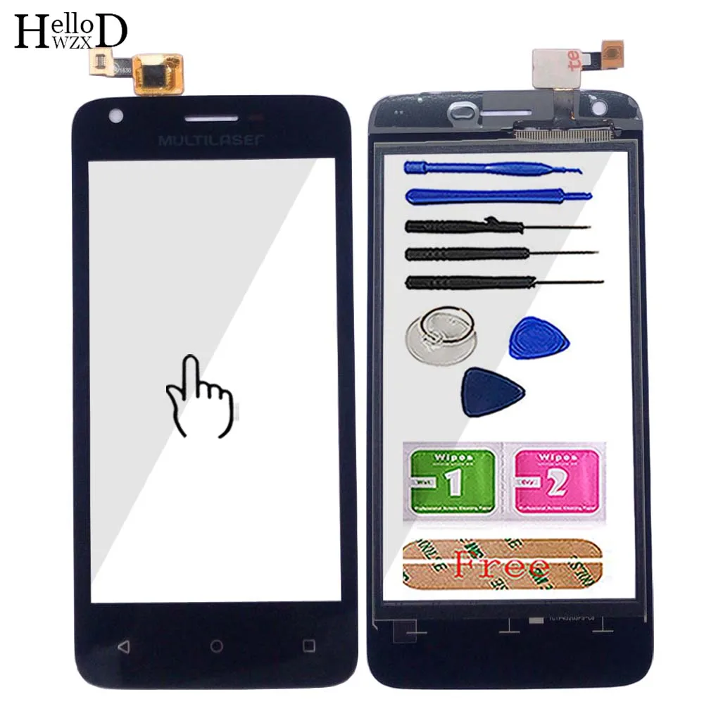 

Mobile Touch Screen For Multilaser MS45s Touch Screen Panel Digitizer TouchScreen Repair Tools 3M Glue Wipes