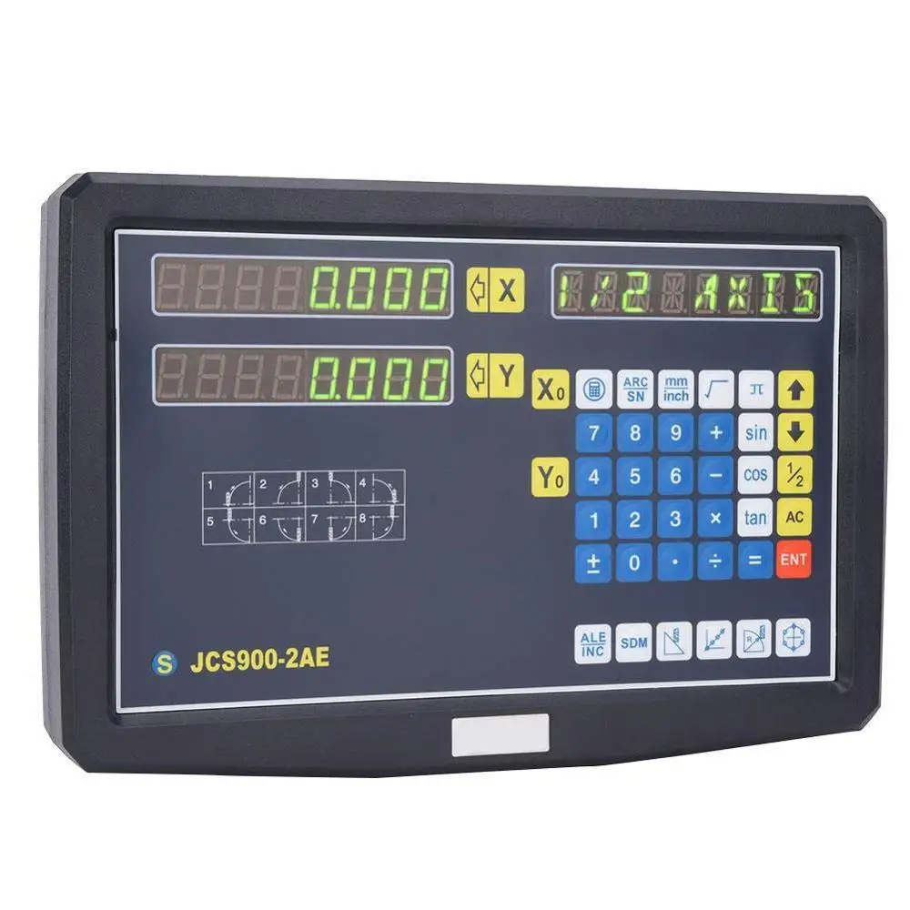 

2 Axis DRO Digital Readout Meter for Milling Lathe Machine