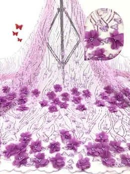 

beautiful CiCi-9.4218 Nigerian fabric for party dress new African embroidered lace fabric