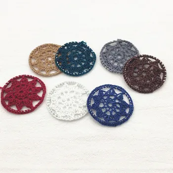 

New arrival! Mix color 41mm 50pcs Knitting ring -shape Charm for earrings,Earring parts,jewelry findings!