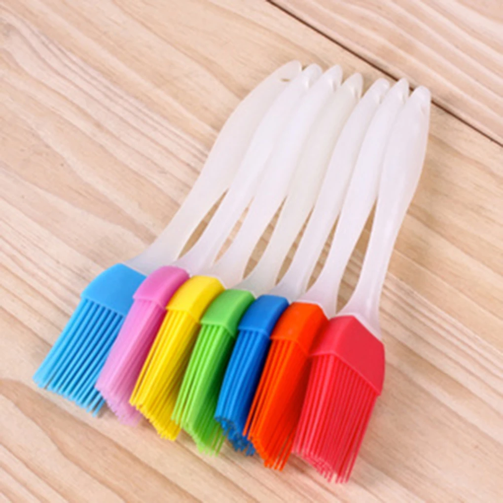 

Silicone Baking Tray Bread Chef Pastry Oil Butter Paint Brush Barbecue Brush Silicone Baking Barbecue Tool