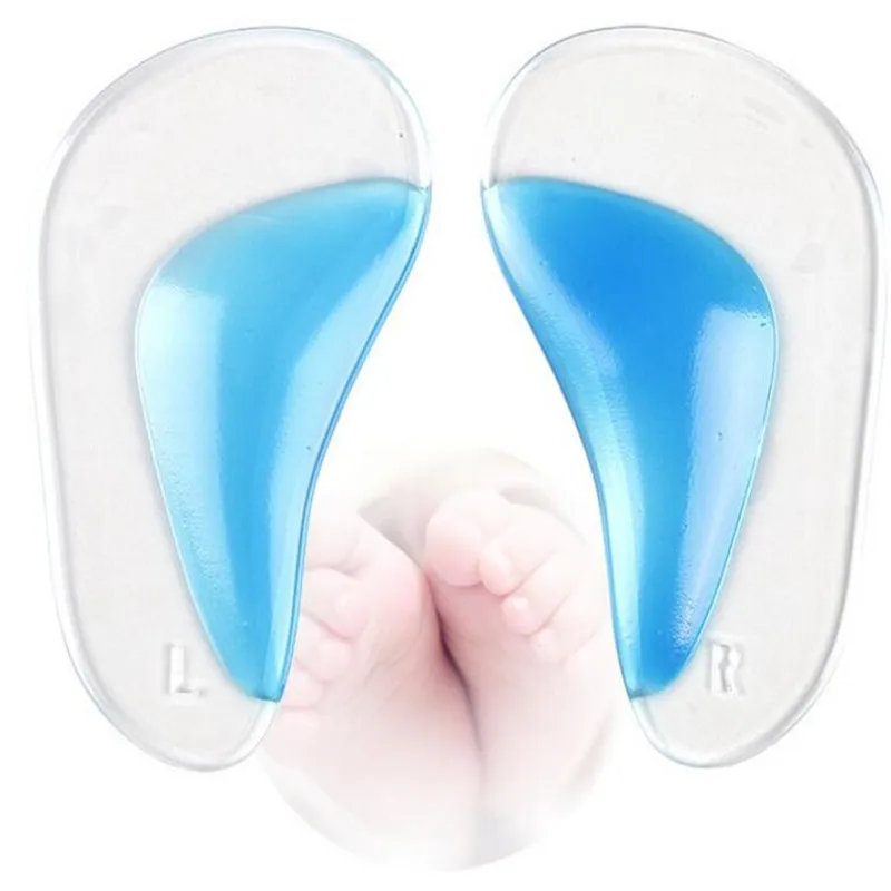 Plantilla ortopédica profesional, plantilla soporte arco pie plano, zapato Corrector, cojín, almohadilla ortopédica de Gel de silicona