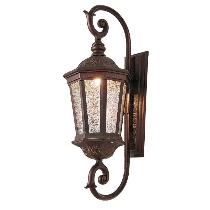 

Наружные настенные бра для садовых ворот балкон наружный настенный светильник E27 водонепроницаемый настенный светильник на переднюю дверь вилла алюминиевая лампа