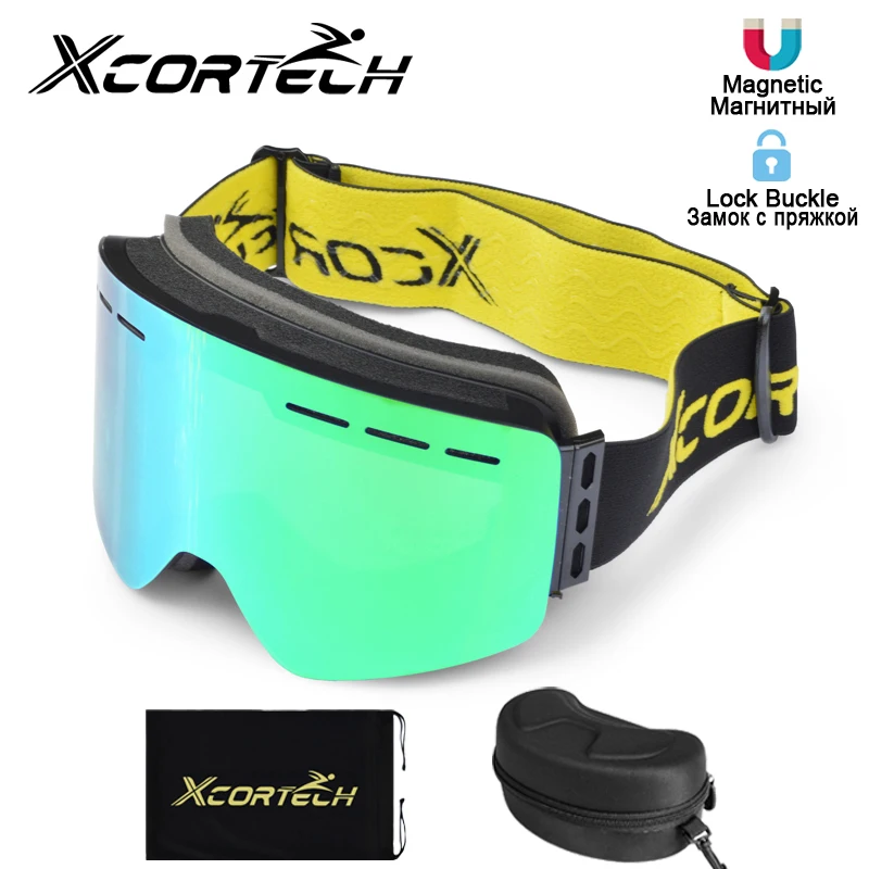 Ski Goggles Snowboard Snow Eyewear Anti-fog Big Ski Mask Glasses UV Protection Outdoor Winter Sports Skiing Skate For Men Women