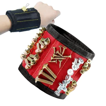 

Magnetic Wristband Toolkit Belt Screw Scissor Holder Tool Storage Wrist Quality Magnetic tool accessories Adsorb Screws