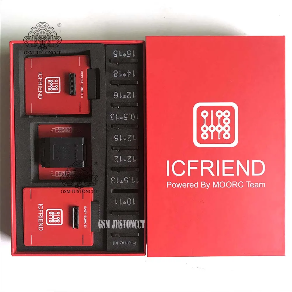 icfriend emmc 13 in 1 x bga  - gsm justoncct