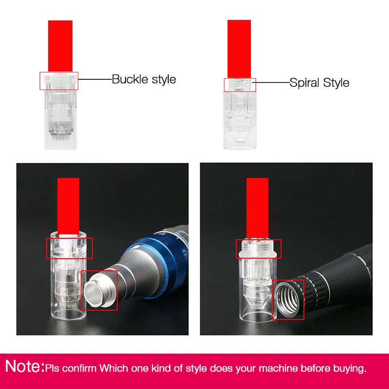N2 W Dr pen Micro Needle Derma Stamp Therapy Beauty Tools с 6 шт. байонетным картриджем наконечники для игл