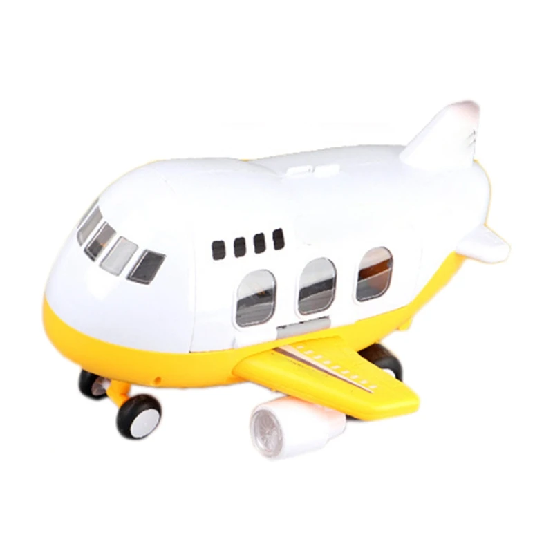 

Music Track Toy Airplane Model Taxiing Big Airplane Early Education Light Music Storage Toy