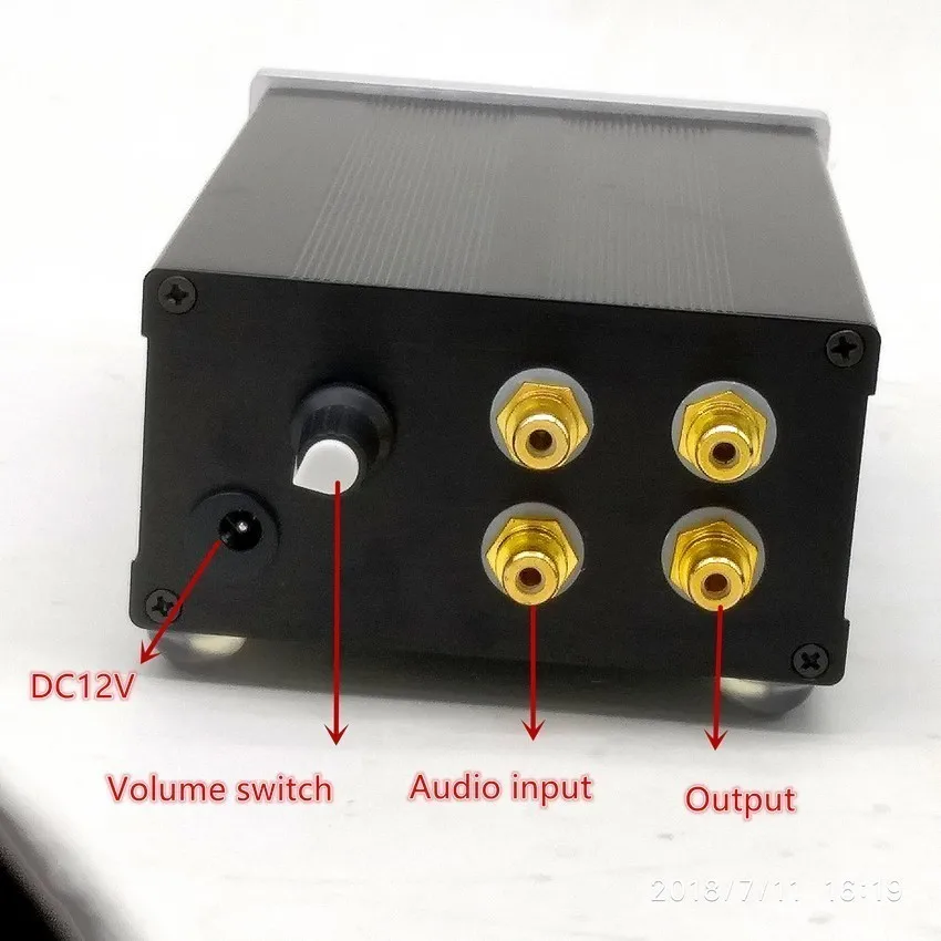 TIANCOOLKEI трубки-01 6N8P вакуумный прибор, предусилитель DC12V версия для аудио усилителя