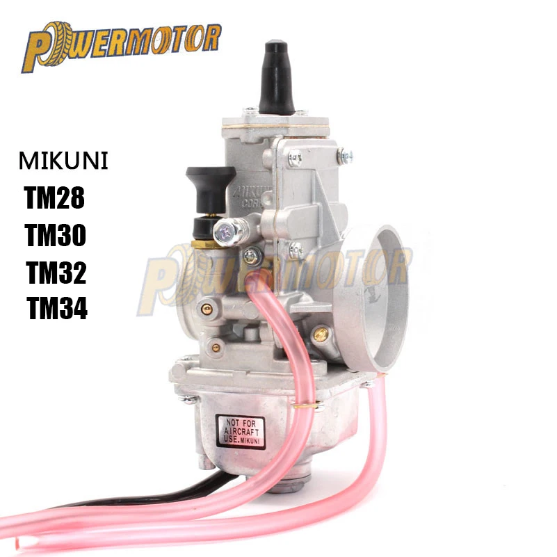 Карбюратор Powermotor Vergaser для TM28 TM30 плоский скользящий 34 мм спиговая деталь
