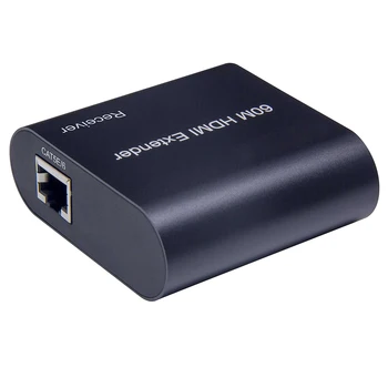 

1080P/60Hz HDMI Extender With Audio Transmitter Receiver Over Cat5e/Cat6 Cable Ethernet Cable 60M TX/RX Extender For PS4