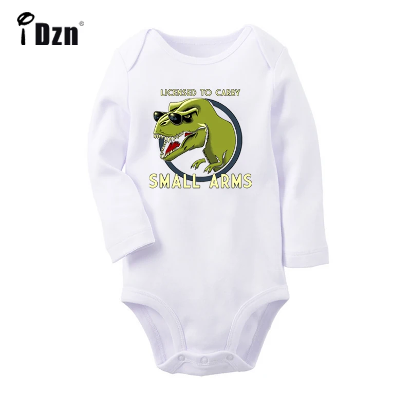 Милый T-Rex мультфильм Динозавр Китайский Мужской ремень с бляшкой драконом дизайн новорожденных боди малышей с длинным рукавом Onsies комбинезон хлопок одежда - Цвет: JbBaby1370WC