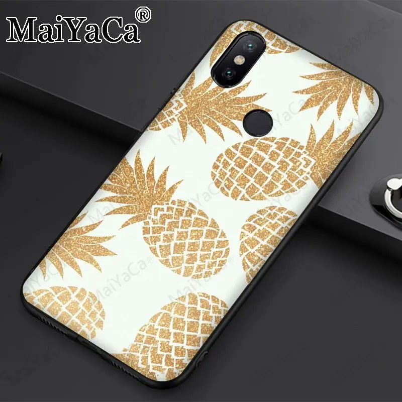 Summer Delicious Fruit Cute gold  Pineapple