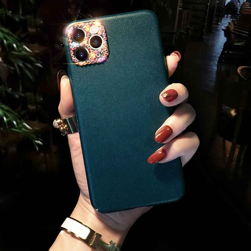 Защитный матовый чехол для iPhone SE 2020 11 Pro Max X XR XS 6 6S 7 8 Plus Роскошный Жесткий Чехол