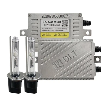 

1 Set AC Hid Xenon Kit 55W Block Ignition Electronic 55w Digital Slim Fast Ballast High Bright Headlight Bulb H7 H1 H11 HB3 HIR2
