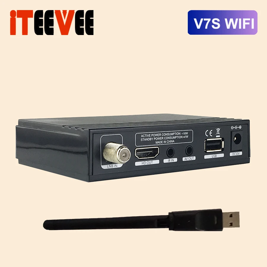 1 шт. Gtmedia V7S HD DVB S2 спутниковый ТВ приемник Youtube Power VU CCam Newcamd не поддерживает TV Free SAT