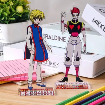 

Anime HUNTER X HUNTER Killua Irumi Hisoka Cute Acrylic Figure Pendant Keychain Keyring Collection Model Toy Cosplay