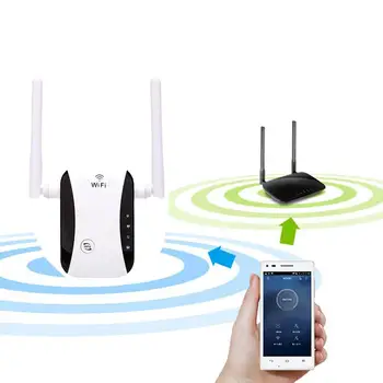 

2020 new Wireless Wifi Repeater Wifi Range Extender Router Wi-Fi Signal Amplifier 300Mbps WiFi Booster 2.4G Wi Fi