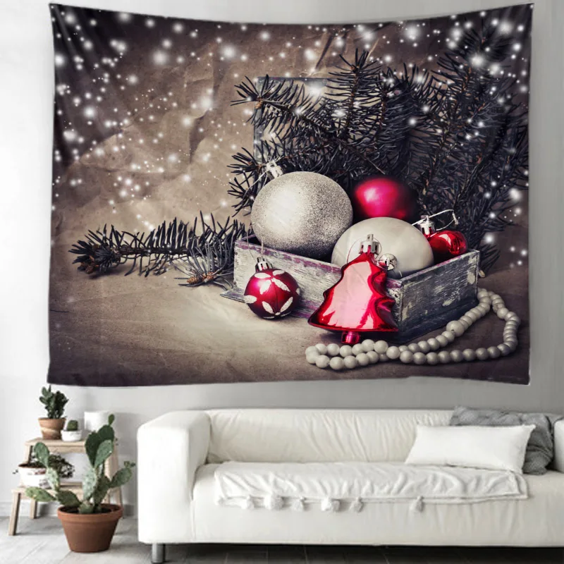 Филиал подвесной шар искусство домашний настенный гобелен настенный орнамент рождественское настенное украшение высококачественный гобелен домашний декоративный