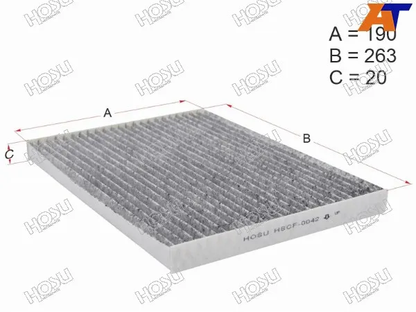 Фильтр салона NISSAN QASHQAI 06-13/X-TRAIL T31 07- угольный HOSU HSCF0042 | Автомобили и мотоциклы