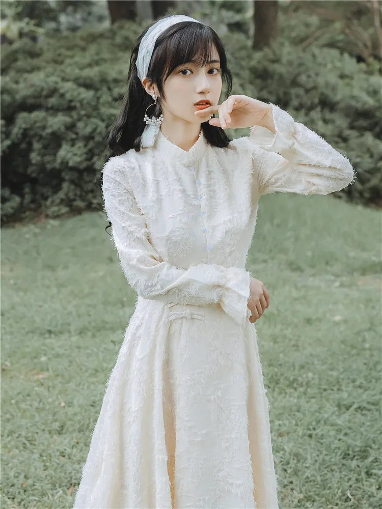 new fashion women's clothing Autumn And Winter dresses clothes long sleeve dress