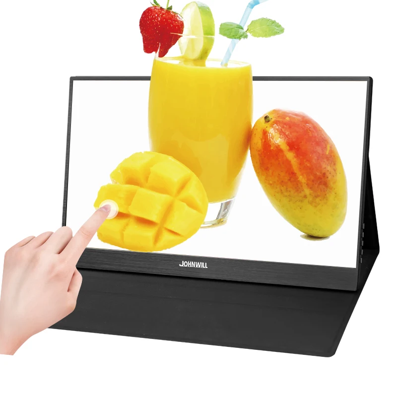  15.6 Inch Touch Screen HDMI 1080P Portable Display for Laptop Samsung DEX Phone XBOX Switch PS4 Typ