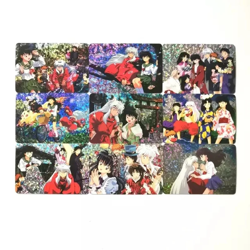 

9pcs/set Inuyasha Toys Hobbies Hobby Collectibles Game Collection Anime Cards Free Shipping
