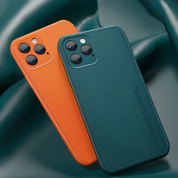 

Original Leather Mobile Phone Case for Apple iphone 11 11 Pro Max 11pro max Luxury Marvel 360 Full protective Back Cover shell