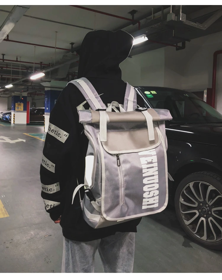 Модный мужской рюкзак для студентов в кампусе, вместительный рюкзак ulzzang для пар и женщин