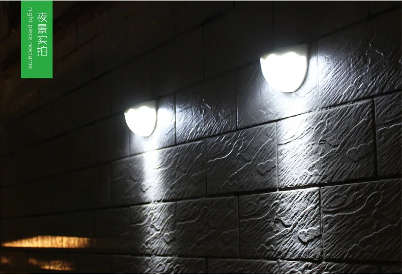 Пересечение границы поставки товаров 6LED Солнечный свет Открытый водонепроницаемый вилла в европейском стиле пейзаж лампа Сельский бытовой сад