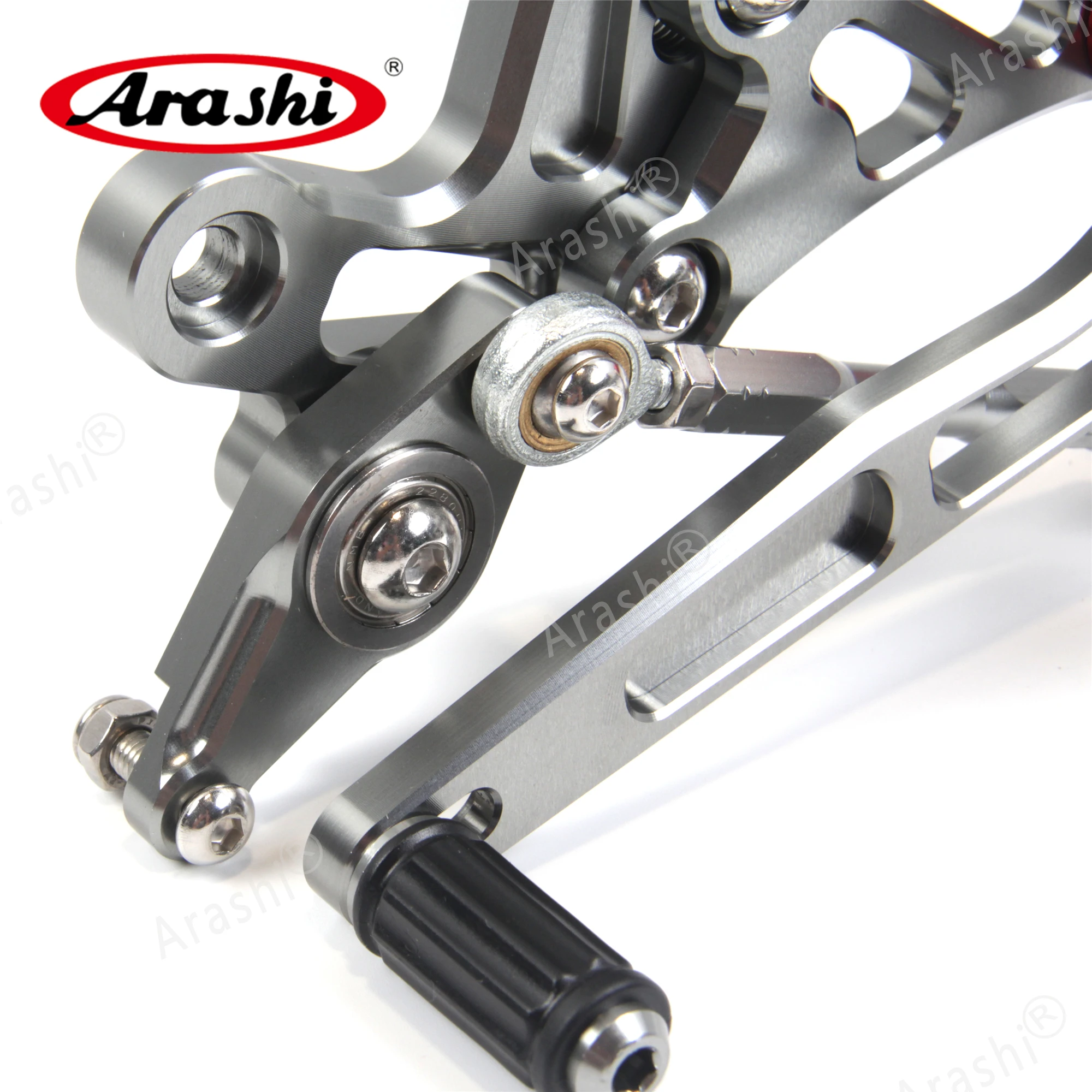 Arashi NINJA ZX10R 2016 2017 2018 2019 QS обработанный на ЧПУ регулируемый задний комплект для KAWASAKI