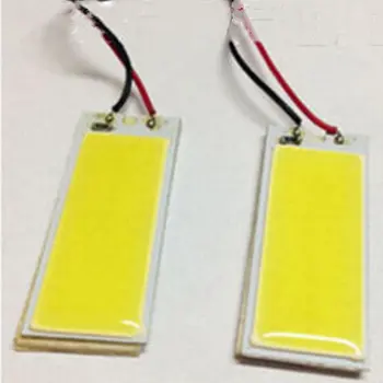 

Car Reading Lights Width Light License Plate Lamp Side Marker Bulbs Cool White 36 COB SMD LED 12V LED Panel